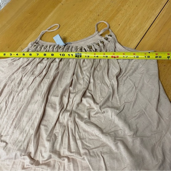 H&M Women’s Light Brown Tank Top Medium Size - Picture 6 of 8